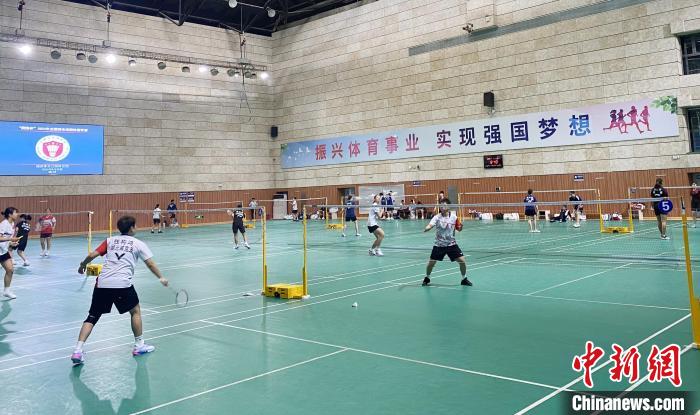 2024年全国羽毛球团体冠军赛在扬州体育公园正式