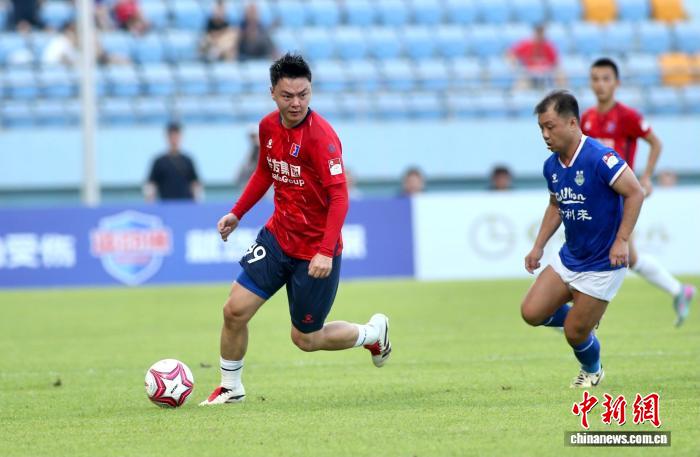 广东省足球超级联赛预赛在梅州开幕 梅州强民与