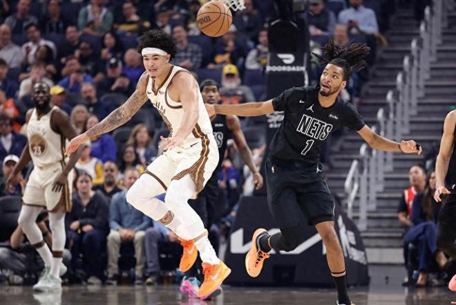 勇士逆转篮网！桑托斯3