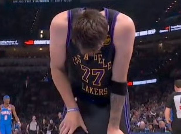 湖人客场惨败雷霆 东契奇伤退引季后赛隐患